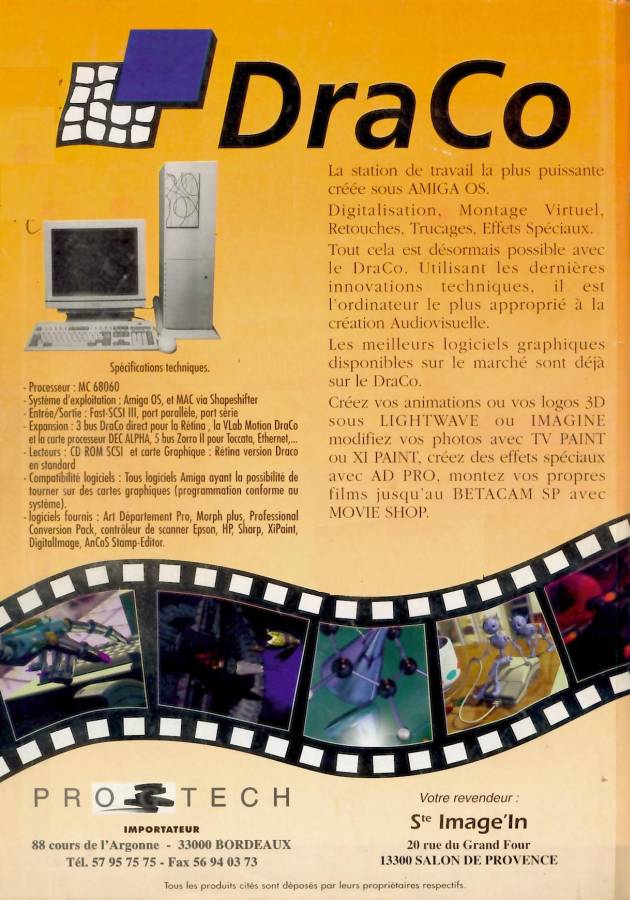 MacroSystem DraCo - Vintage Advert - Date: 1995-11, Origin: FR