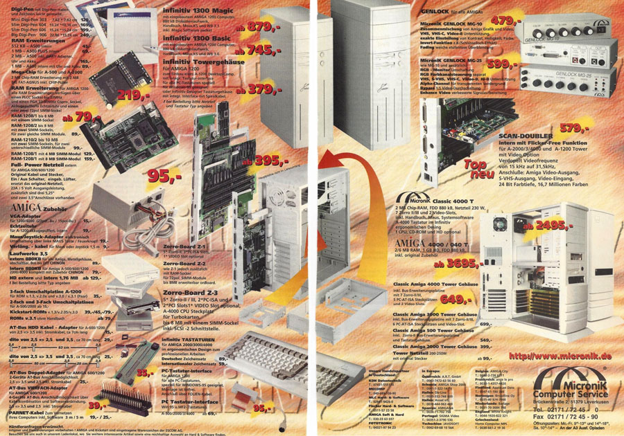 MicroniK RA-1208/2 (ra-6032) - Vintage Advert - Date: 1996-12, Origin: DE