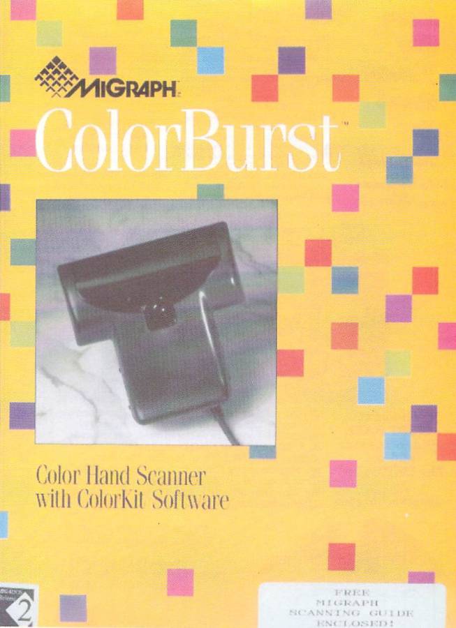 Migraph Colorburst Hand Scanner - Vintage Advert - Date: 1993-11, Origin: US