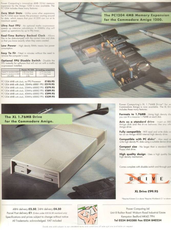 Power Computing PC1204 - Vintage Advert - Date: 1993-09, Origin: GB