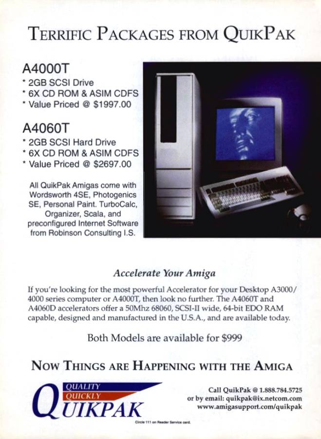 Quikpak / Eagle Computer Products 060 - Zeitgenössische Werbung - Datum: 1997-03, Herkunft: US