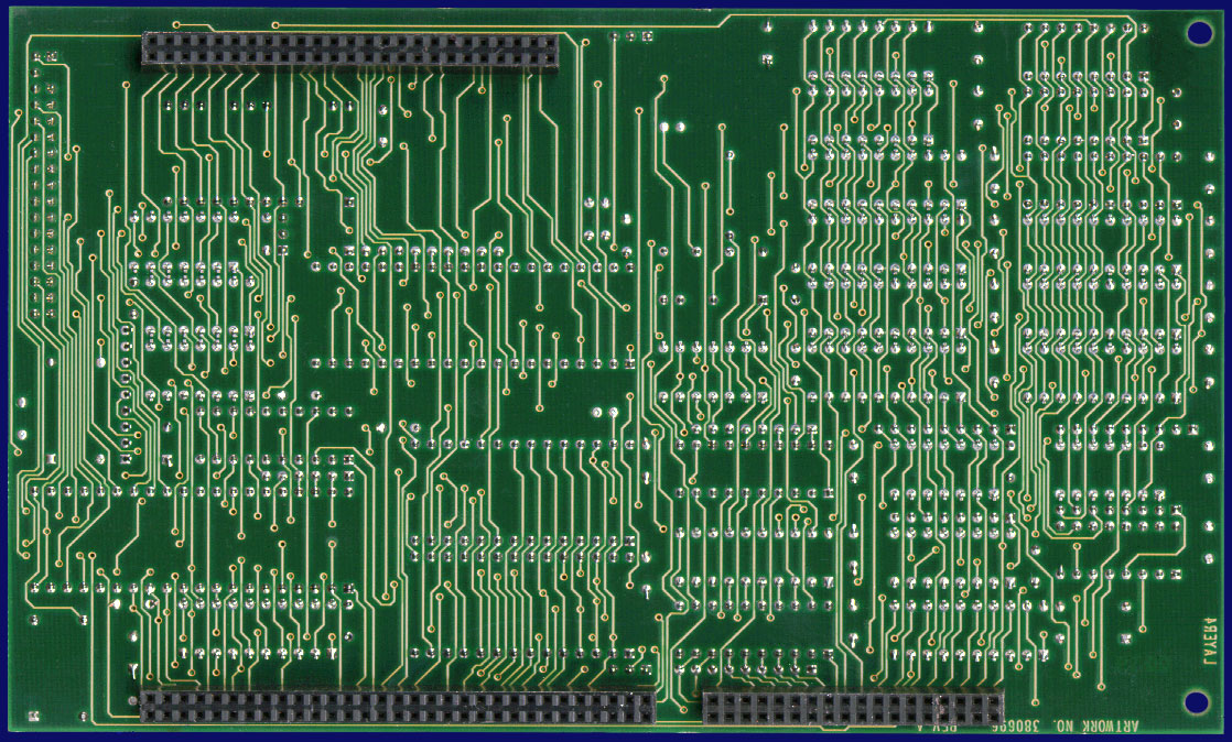 Commodore A2286AT - Daughterboard, back side