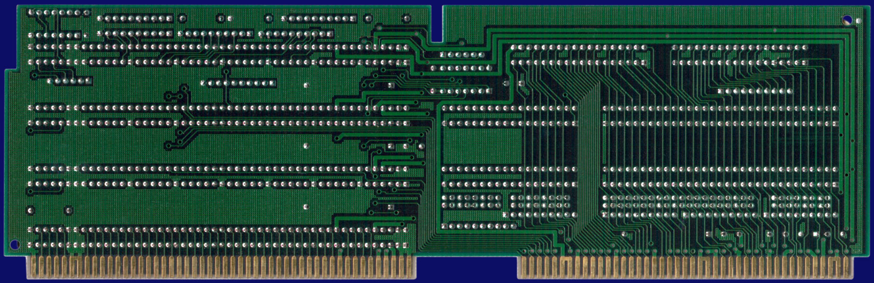 Commodore Amiga 3000 - Rev 9.3 motherboard, rev 7.1 daughter board, back side