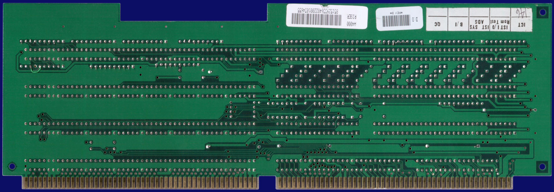 Commodore Amiga 4000 - Rev. B Tochterplatine, Rückseite