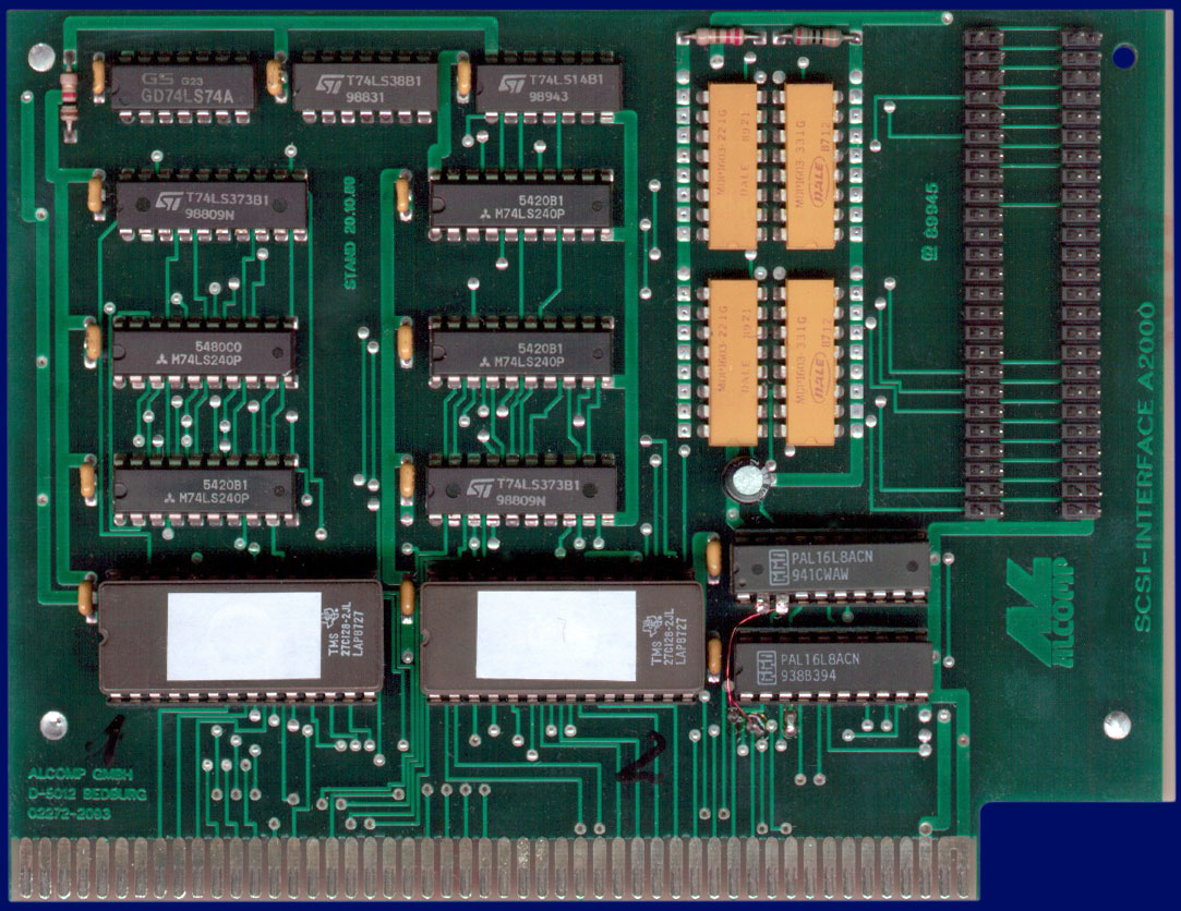Alcomp SCSI Interface - front side