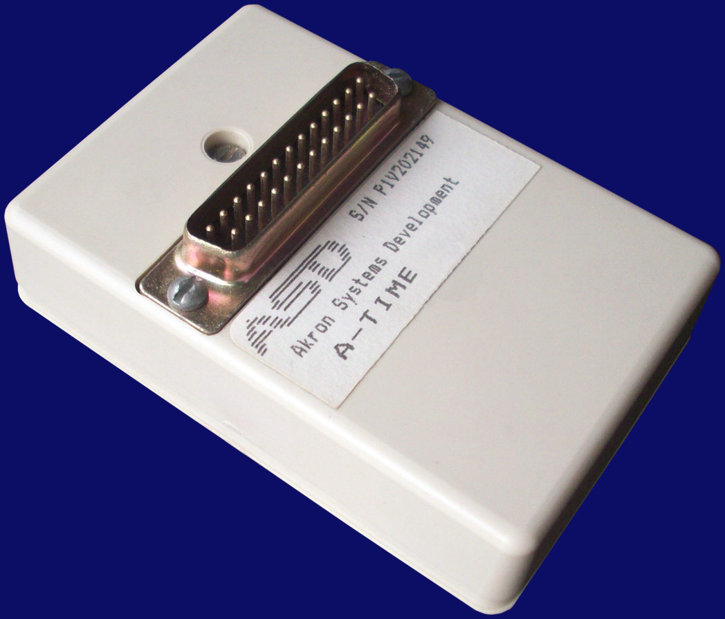 Akron Systems Development A-Time - front side