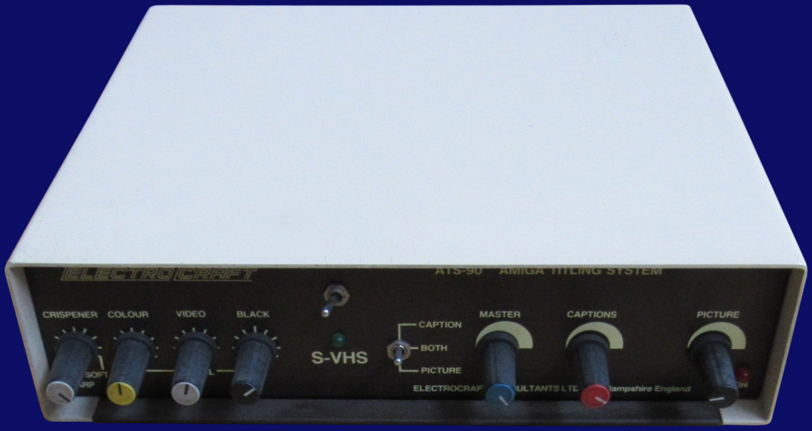 Electrocraft Consultants ATS-90 Amiga Titling System - Vorderseite