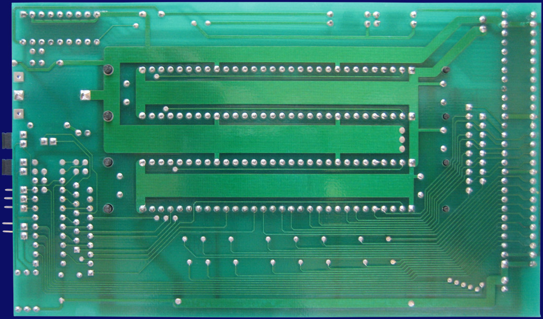 S.E. Watts Electronics AX-RAM FOUR - Hauptkarte, Rückseite