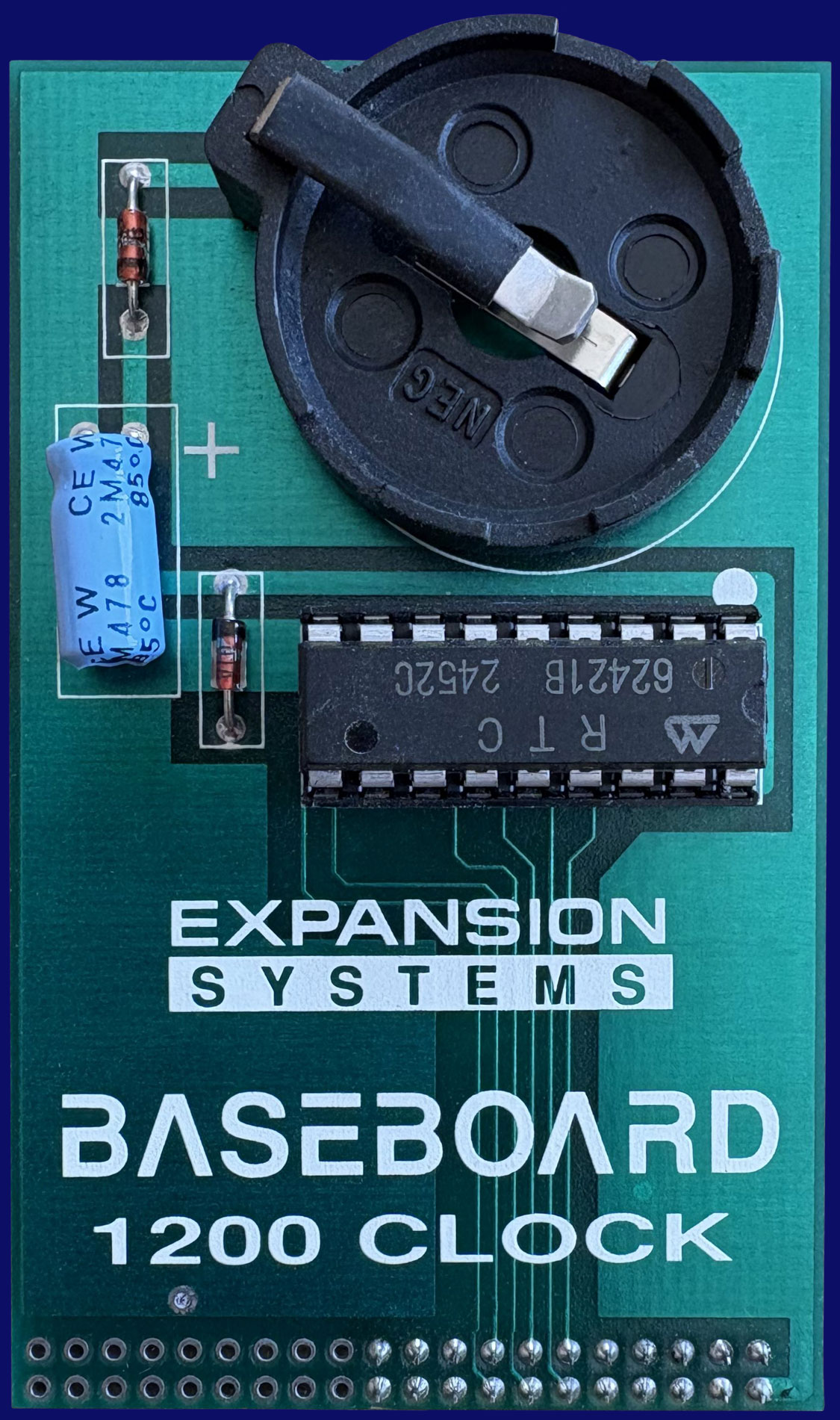 Expansion Systems BASEboard 1200 Clock - front side