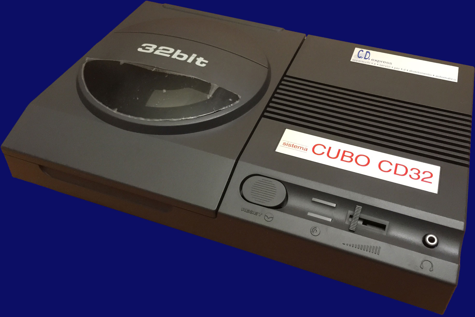 C.D. Express Cubo CD32 - CD32 base unit, top side