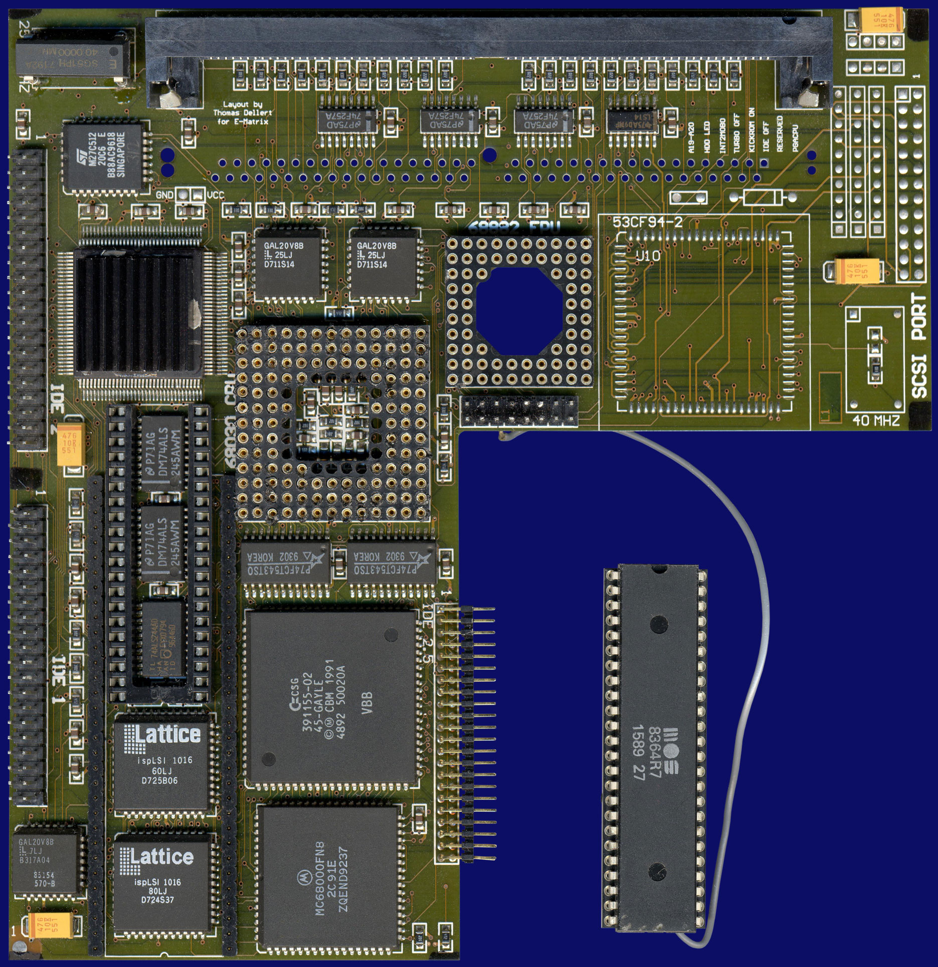 M-Tec E-Matrix 530 (Viper 530) - Version without SCSI, front side
