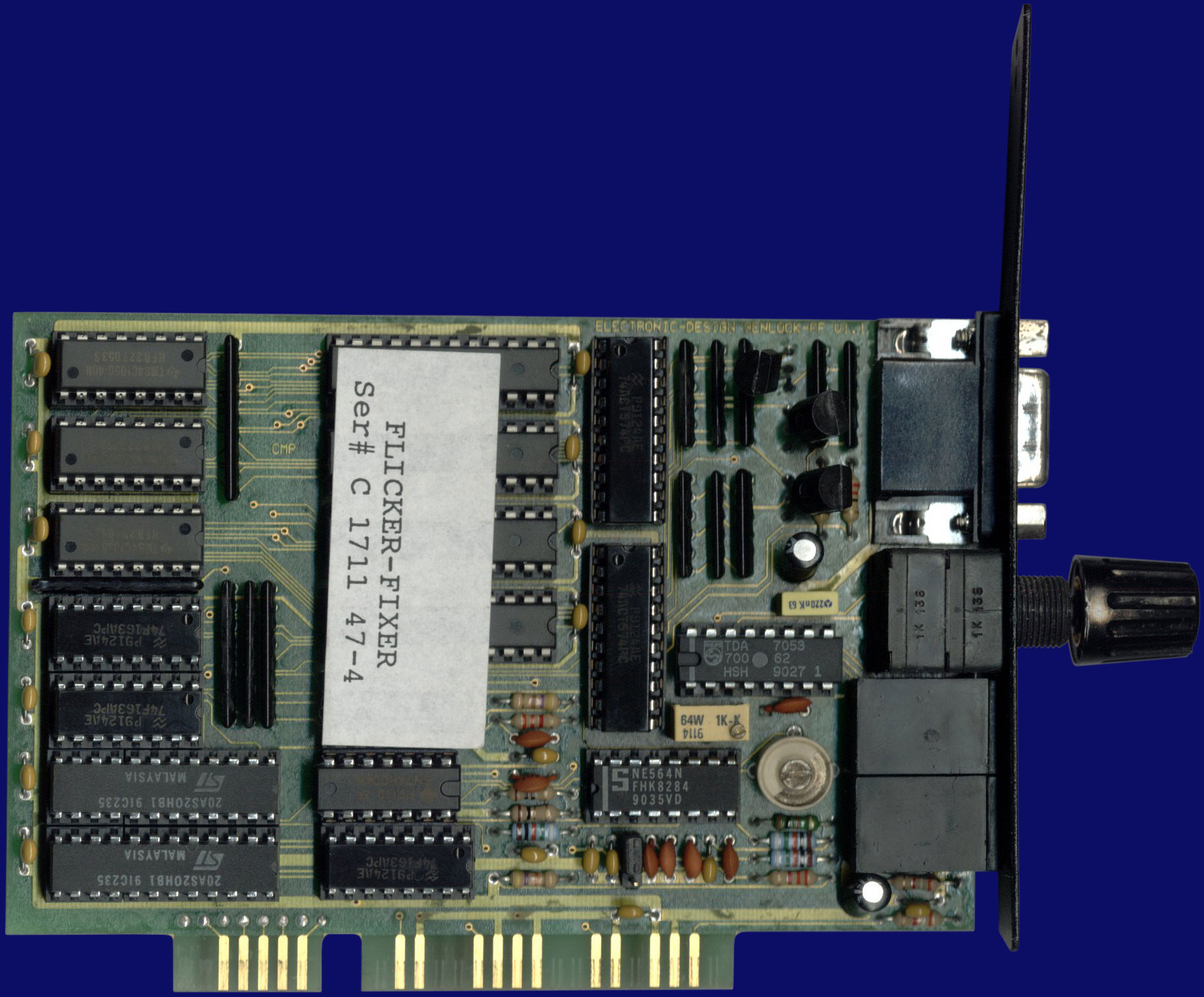 Electronic Design Flicker-Fixer - Rev 1.1, front side