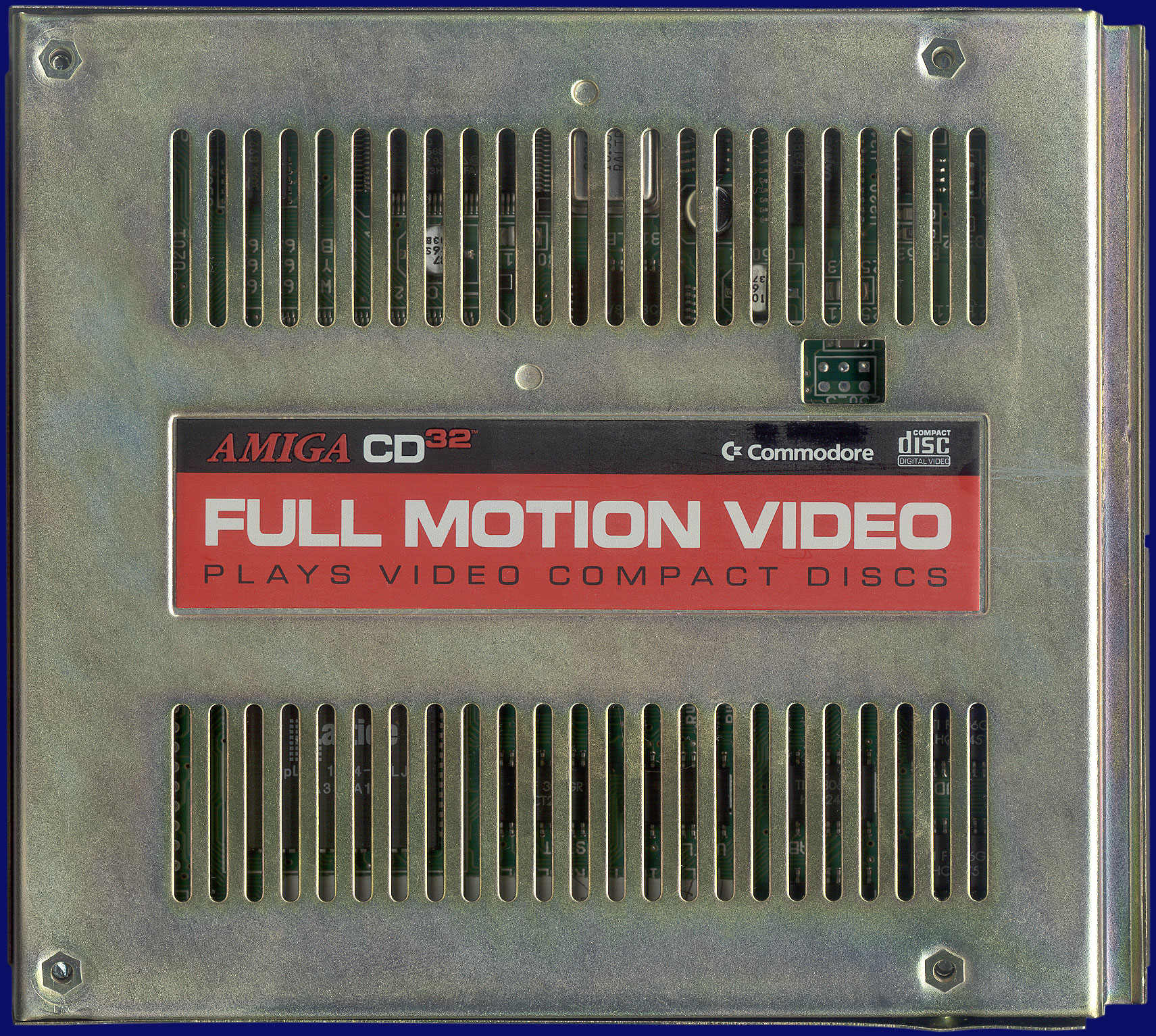 Commodore Full Motion Video - Case, front side