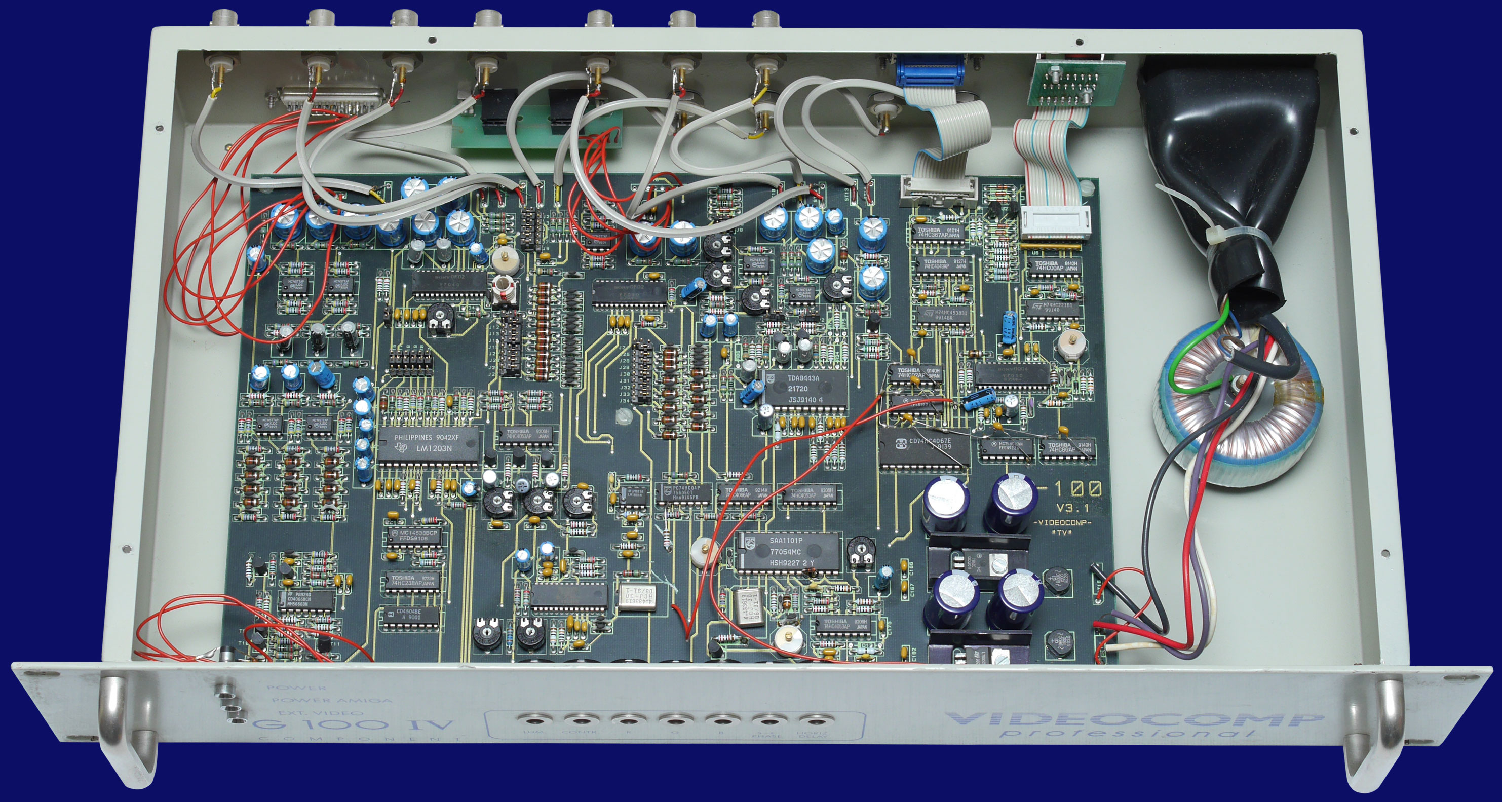 Videocomp G-100 - G-100 IV, front side