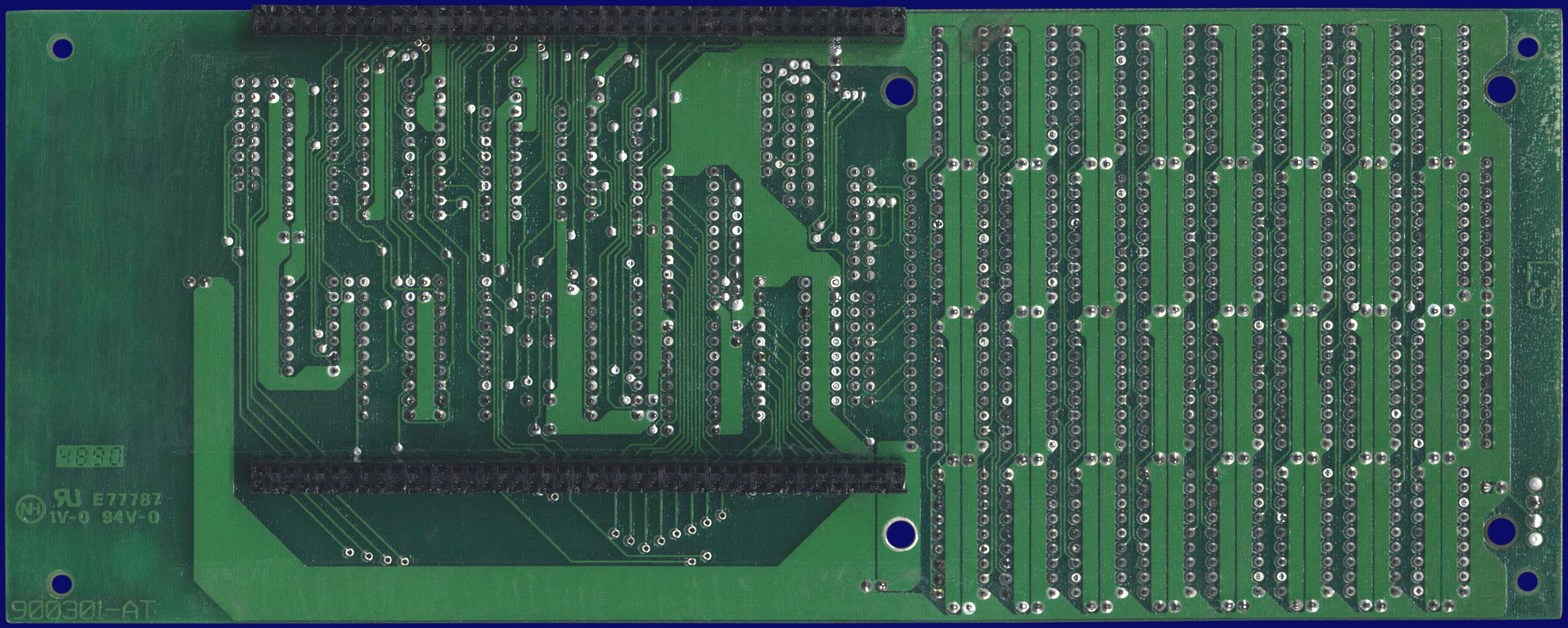 Kupke Golem SCSI II (A500) - Memory daughterboard, back side