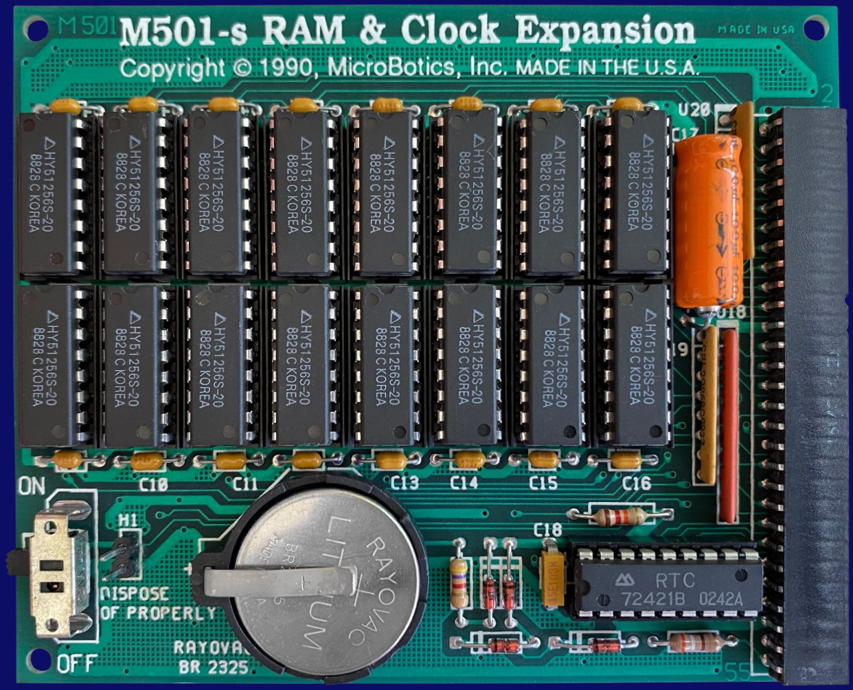 Microbotics M501-s - front side