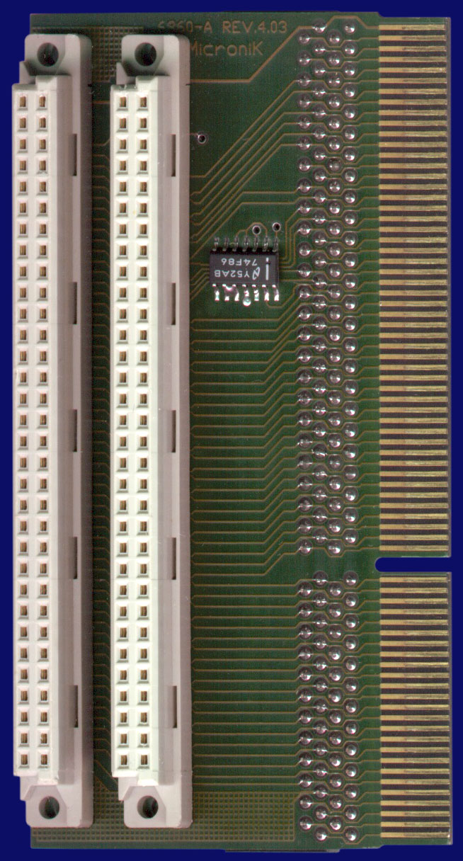 MicroniK A1200 Z-1 & Z-2 (6860) - A1200 Adapter, back side