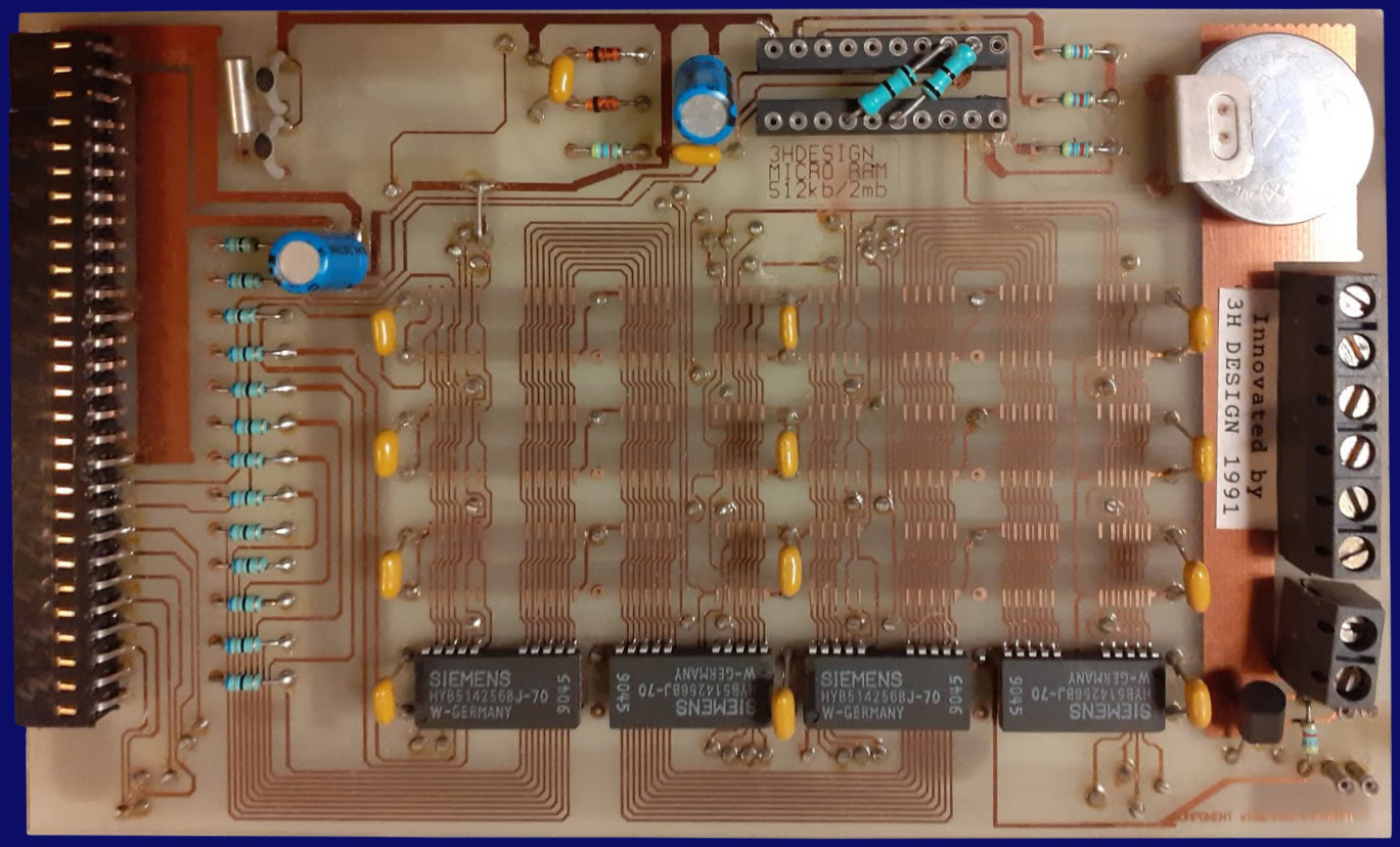 3H Design Micro RAM 2 MB - Vorderseite