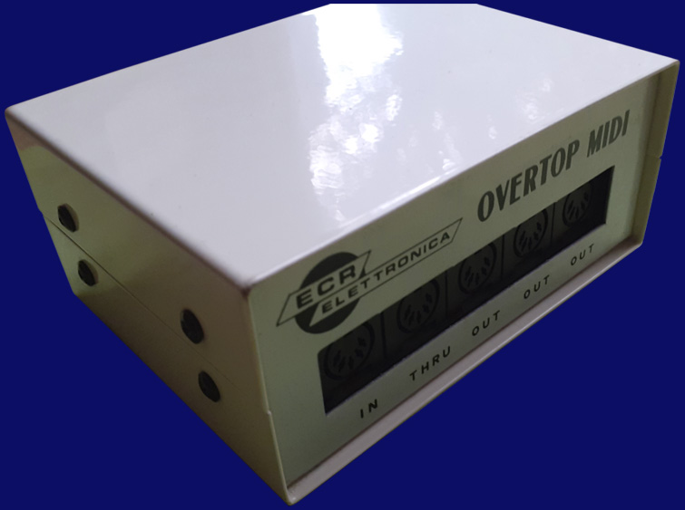 ECR Elettronica Overtop MIDI - Vorderseite