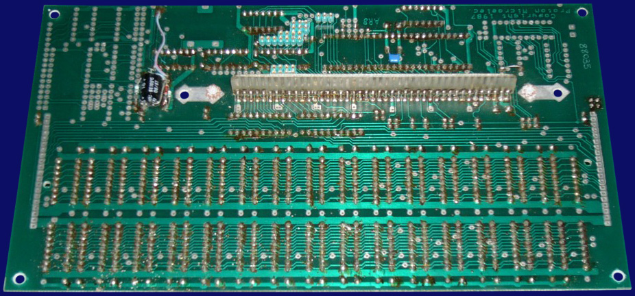 Proton Microelectronics Amiga RAM Board - Rückseite