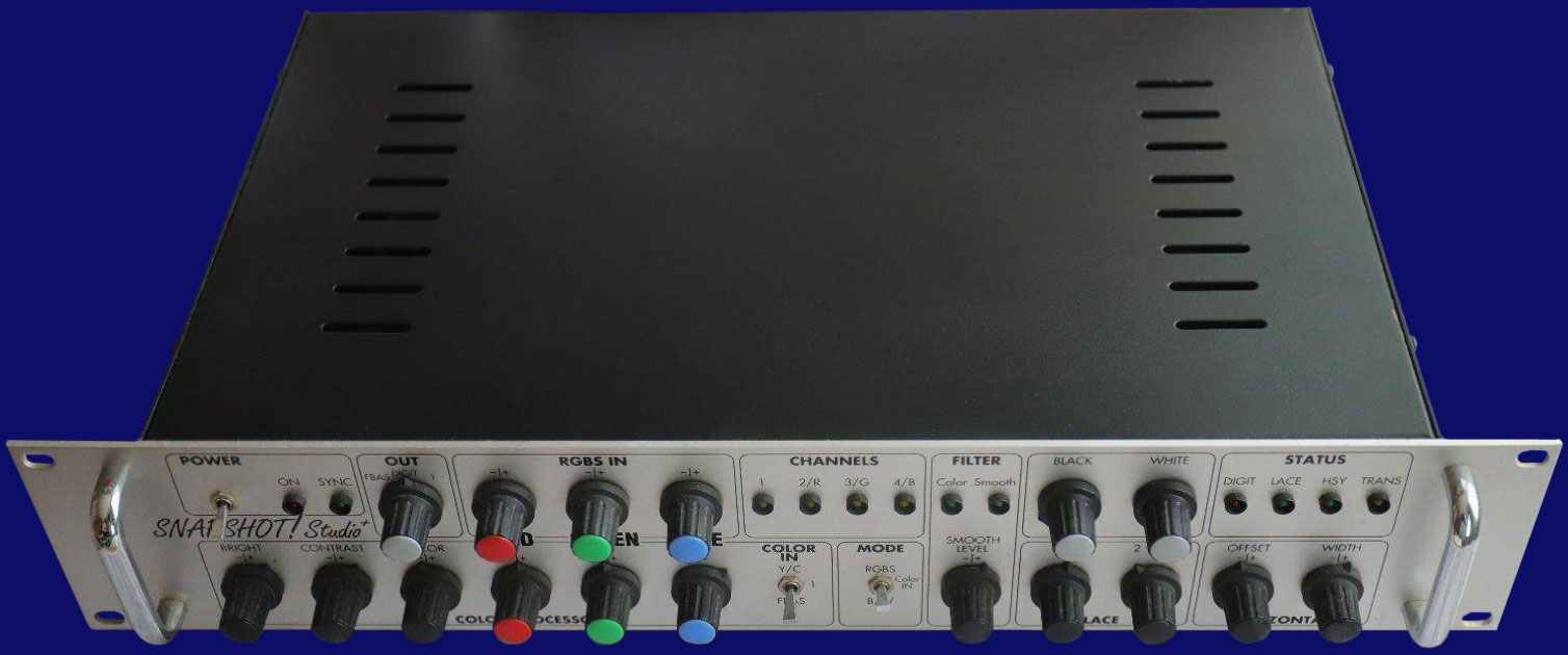 Videotechnik Diezemann Snapshot Studio Plus - front side