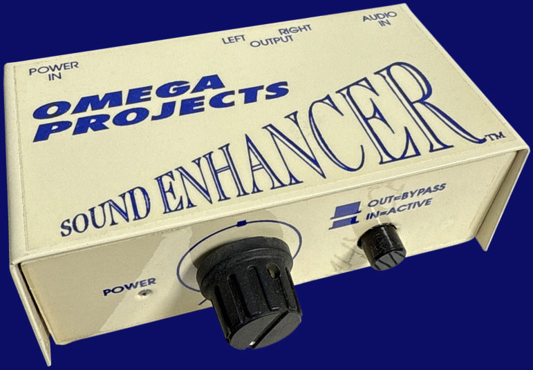 Omega Projects Sound Enhancer - front side