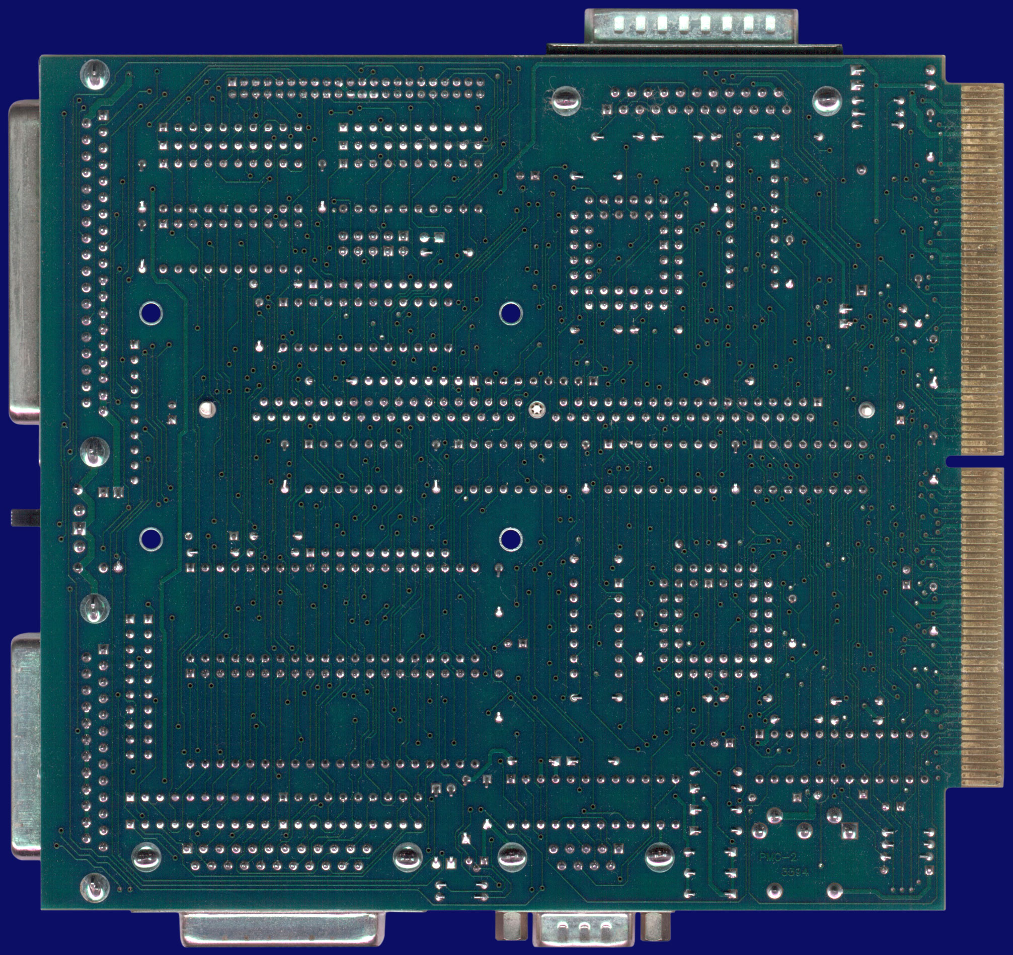 Paravision / Microbotics SX-1 - Hauptkarte, Rückseite