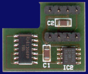 M-Tec T1230 (Viper) - T1230 clock module, front side