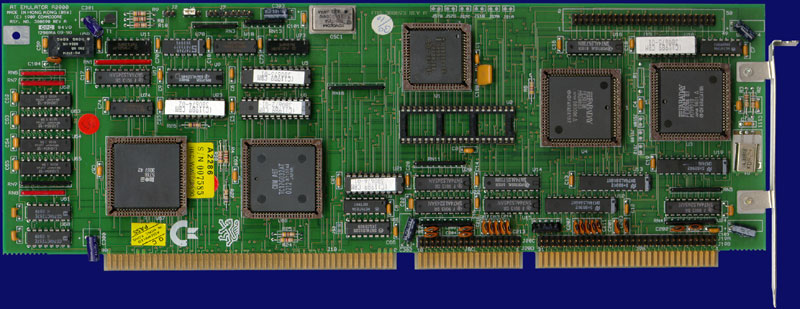 Commodore A2286AT - Main board, front side