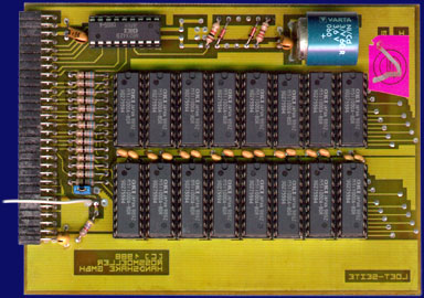 Roßmöller A2MB-500 - Card with swapped layers, front side