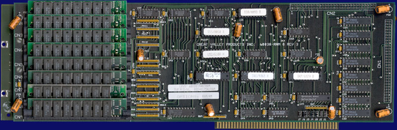 Great Valley Products A3001 (Impact A2000-030) - Series I with RAM8 board, back side