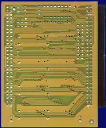  unidentified A500 RAM boards - 1. unidentifizierte RAM-Karte (A500+, 1 MB), Rückseite