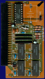  unidentified A500 RAM boards - 2.. unidentifizierte RAM-Karte (A500, 512 kB), Vorderseite