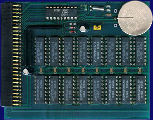  unidentified A500 RAM boards - 4. unidentified A500 512 kB RAM board, front side