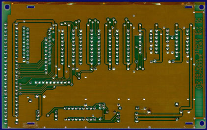 Commodore A501 - Rev. 6, Rückseite
