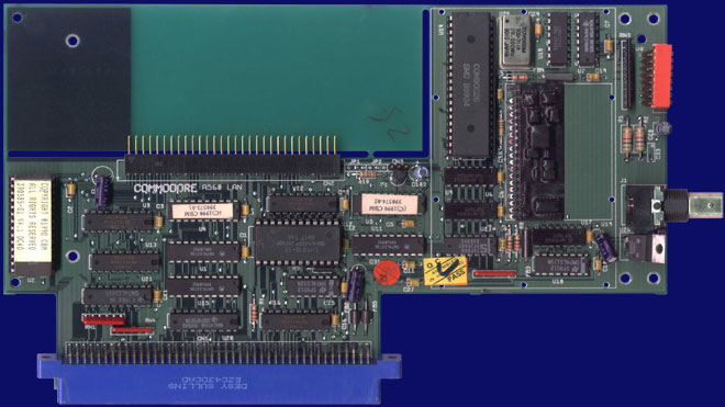 Commodore A560 - Platine, Vorderseite