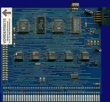 Datel Electronics Action Replay Mk I, II & III - Mk III, A2000-Version, Vorderseite