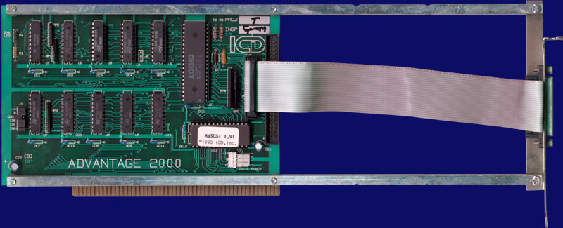 ICD AdSCSI (Advantage) 2000 - with bracket, front side