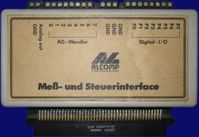 Alcomp Meß- und Steuerinterface - Exterior, top side
