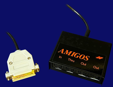 Flesch und H&ouml;rnemann Computer Amigos MIDI - top side