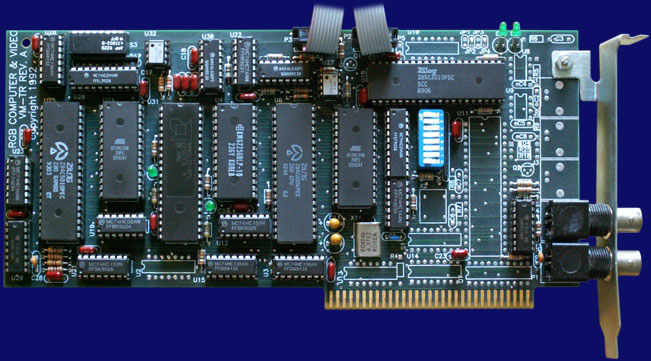 RGB Computer and Video AmiLink - VM-TR (master controller + video deck controller), front side