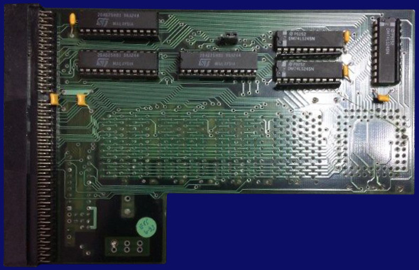 Ashcom Design & Developments ADD AX128 - battery removed, back side