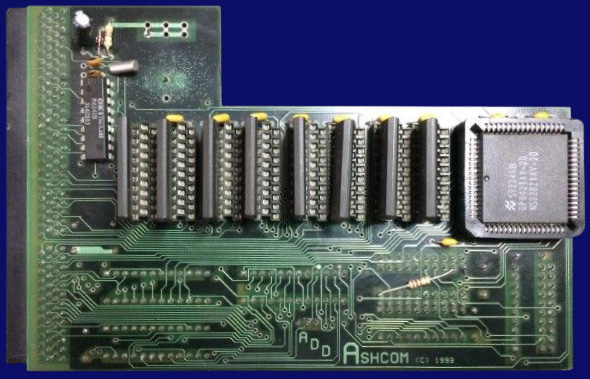 Ashcom Design & Developments ADD AX128 - battery removed, front side