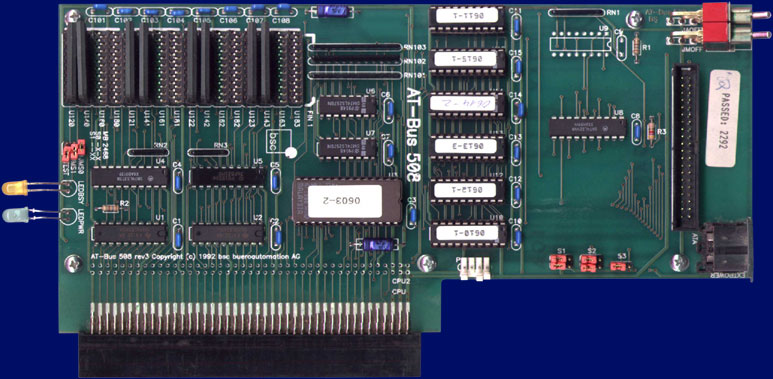 BSC AT-Bus 508 - PCB, front side