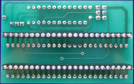 S.E. Watts Electronics AX-RAM FOUR - GR-2 Adapter-Karte, Rückseite