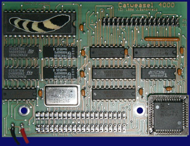 Individual Computers Catweasel - A4000 version, front side