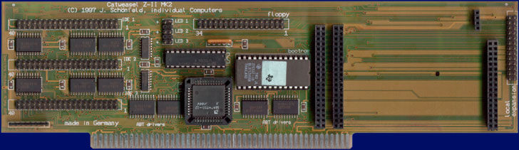 Individual Computers Catweasel Z-II Mk2 - without Catweasel board, front side