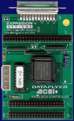 Expansion Systems DataFlyer 4000 SCSI+ - Vorderseite