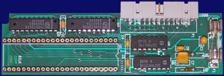 Microway DEB-2000 - Denise board, front side