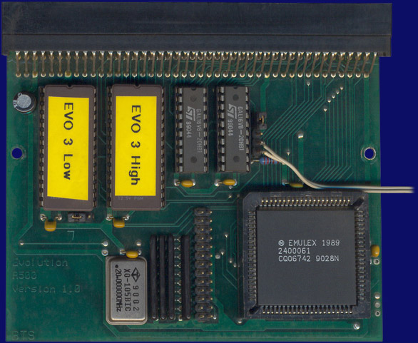 MacroSystem Evolution 500 - PCB, front side